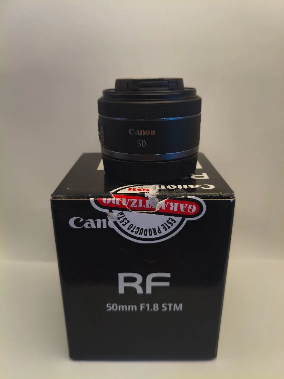 Lente Canon RF 50mm 1.8