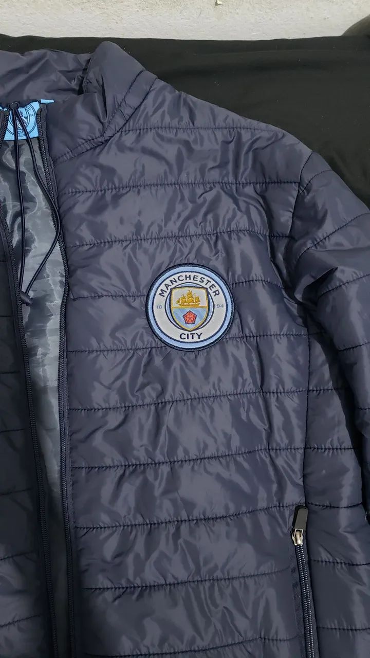 Jaqueta Man City Original Perfeita - Foto 2