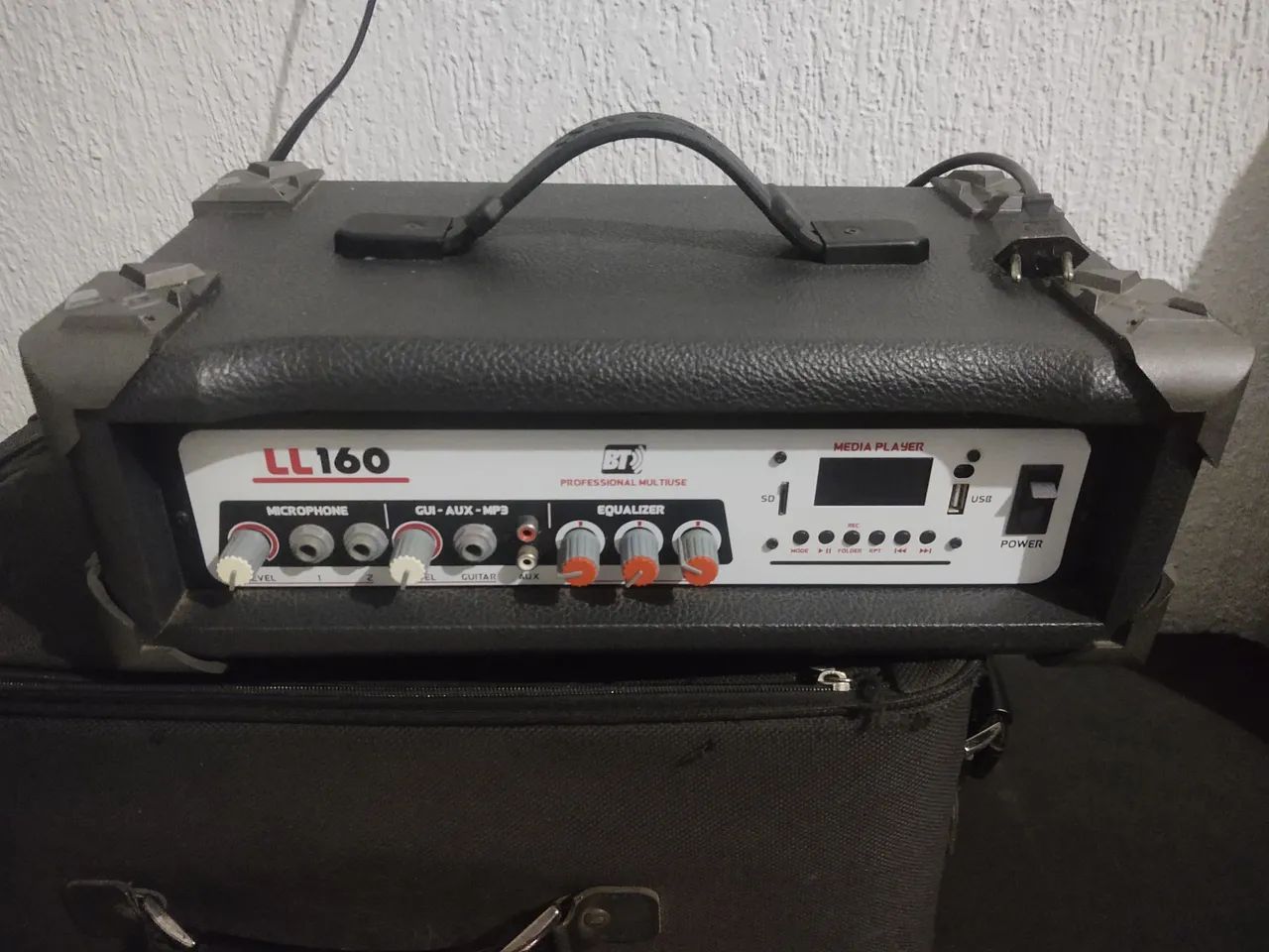 Amplificador LL 160 BT com bluetooth USB SD multiuso 