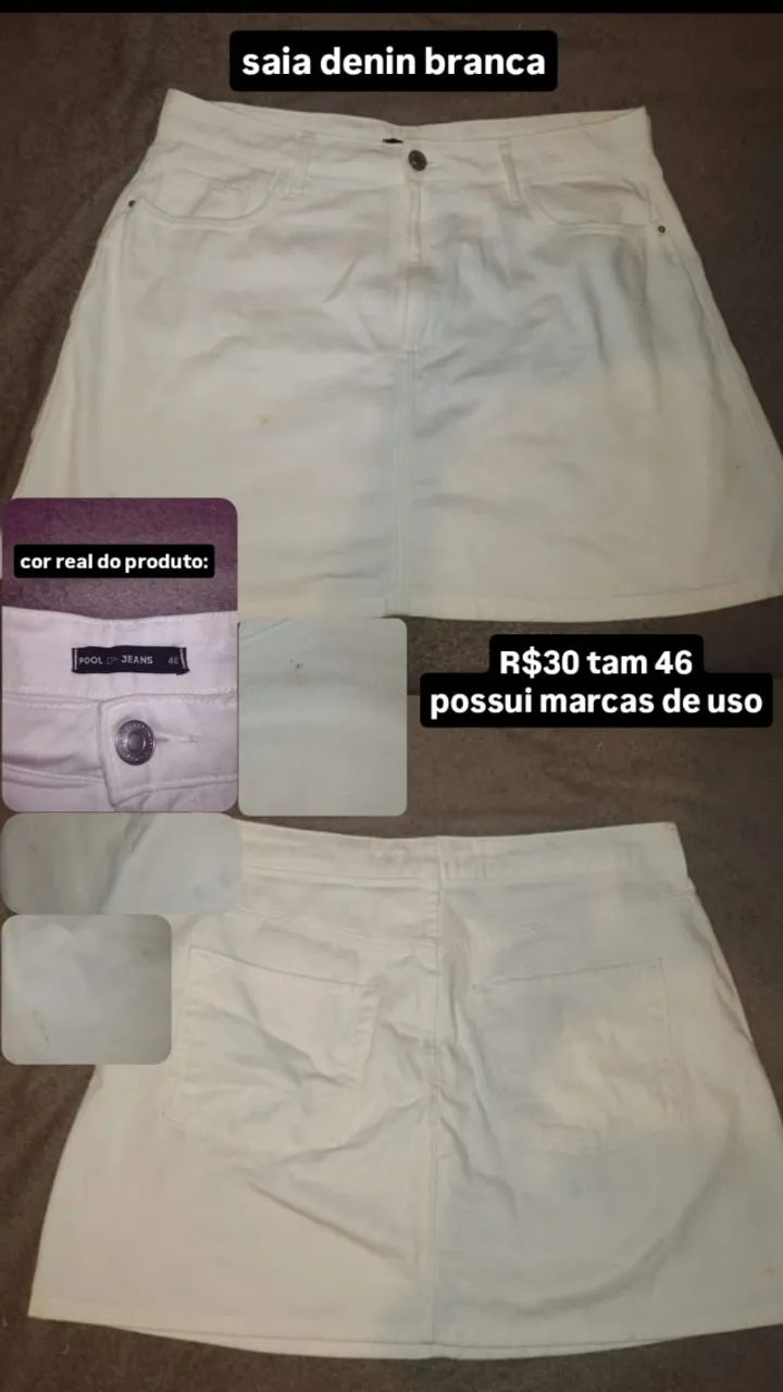 BAZAR CAMISETAS E SAIAS UNISSEX - Foto 4