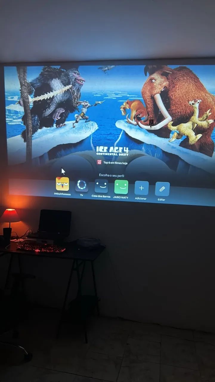 Projetor 4k Android 