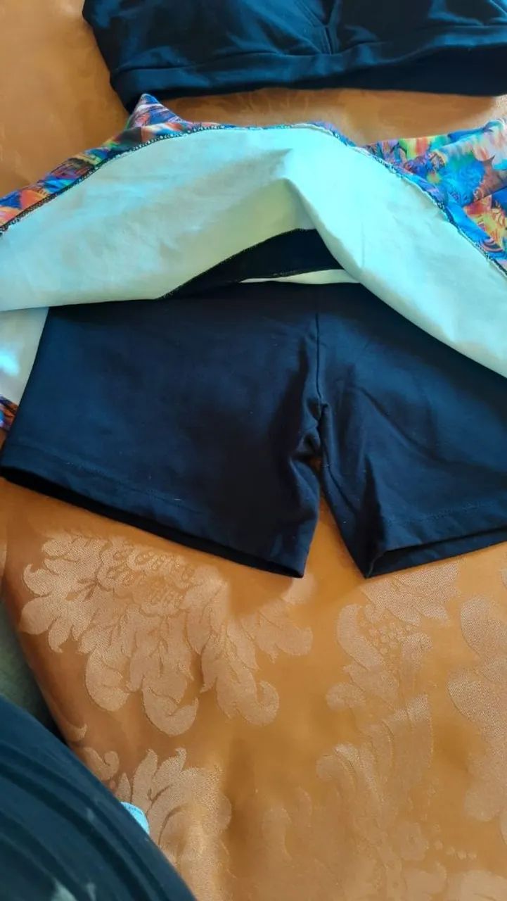 Conjunto de Top GG e shorts saia G ambos Gorethy  - Foto 5