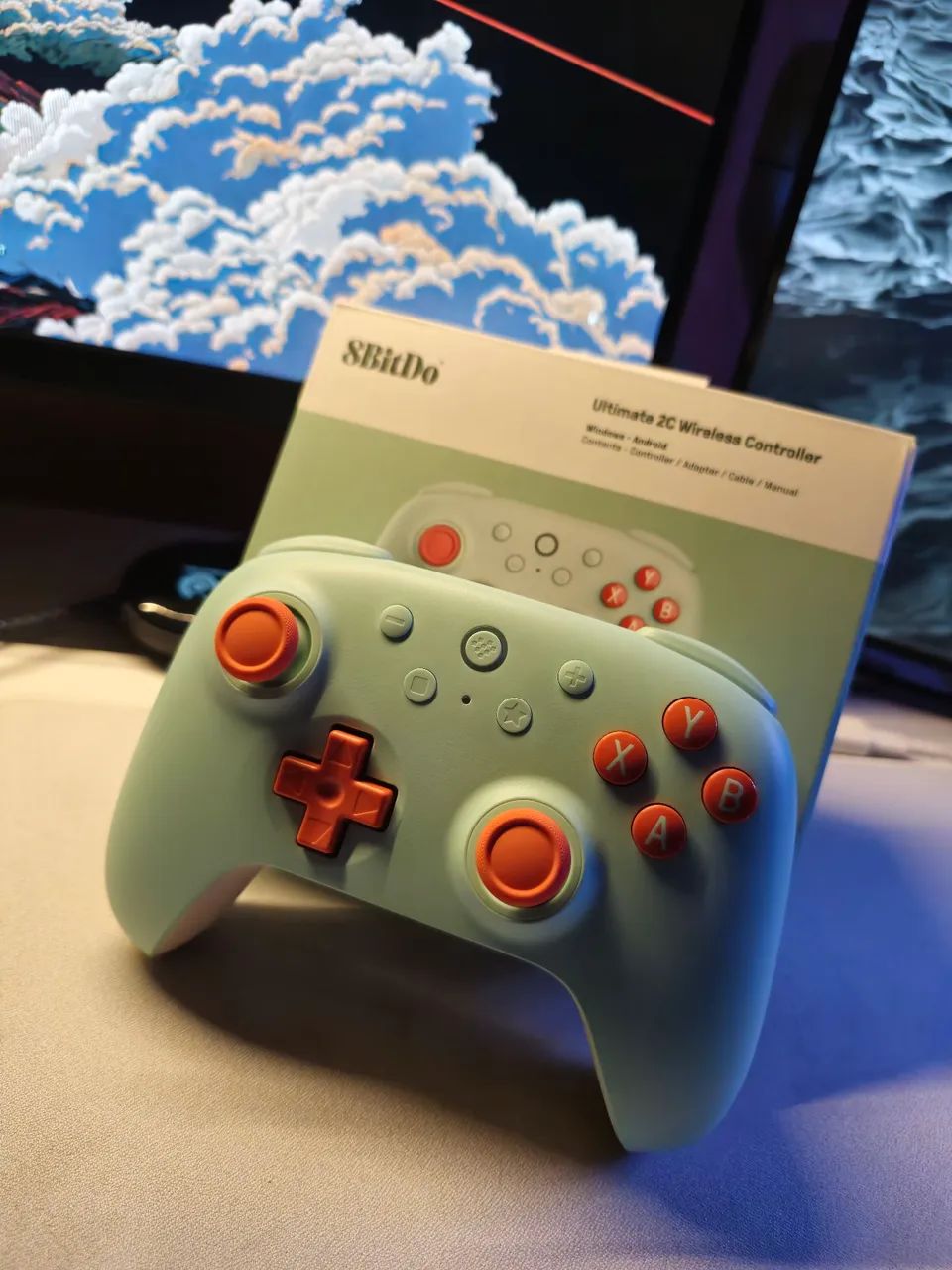 ? Controle 8BitDo Ultimate 2C - NOVO - Foto 2
