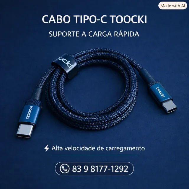 Cabo Tipo C / Tipo C / Carregador