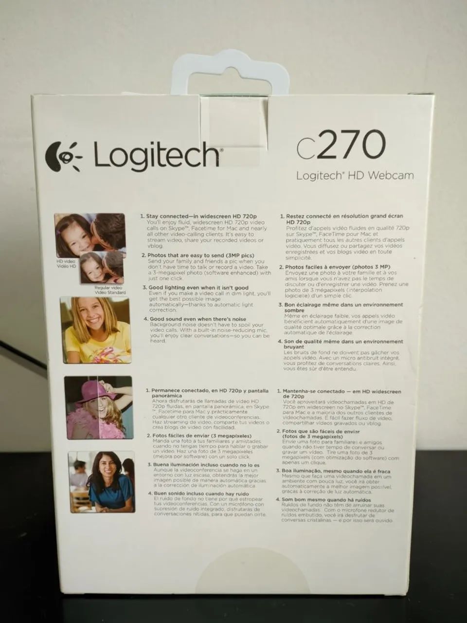 Webcam c270 Logitech  - Foto 4