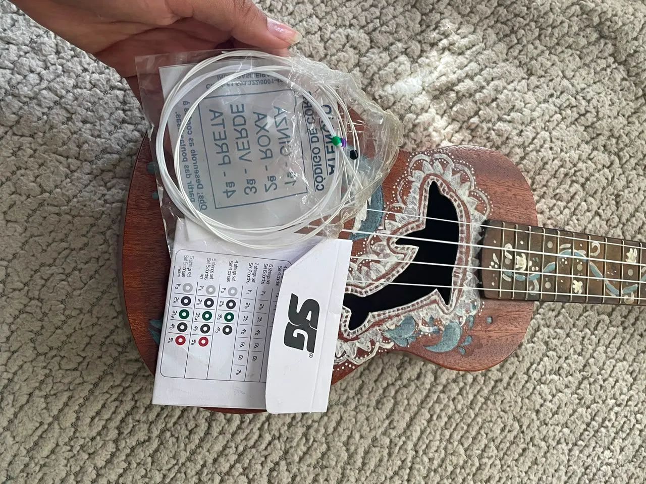 Ukulele personalizado
