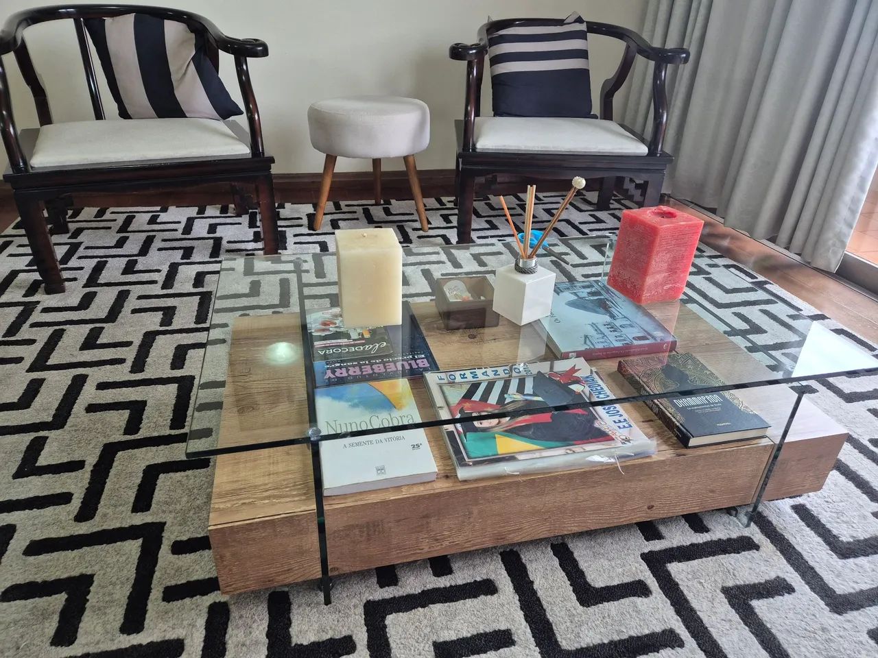 Sala estar, jantar completa , mesa centro e eletrodomesticos - Foto 3
