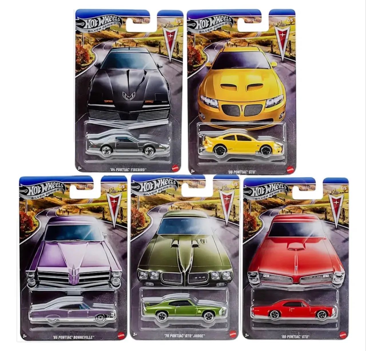 Set Hotwheels Pontiac - Foto 2