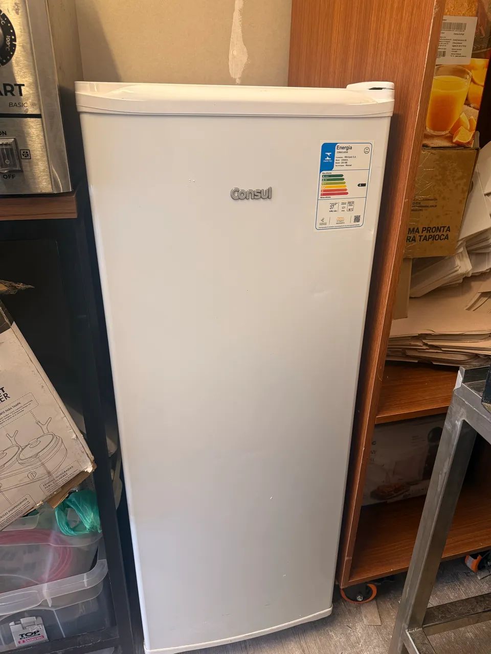 Freezer Vertical Cônsul 121L 220V - Foto 4