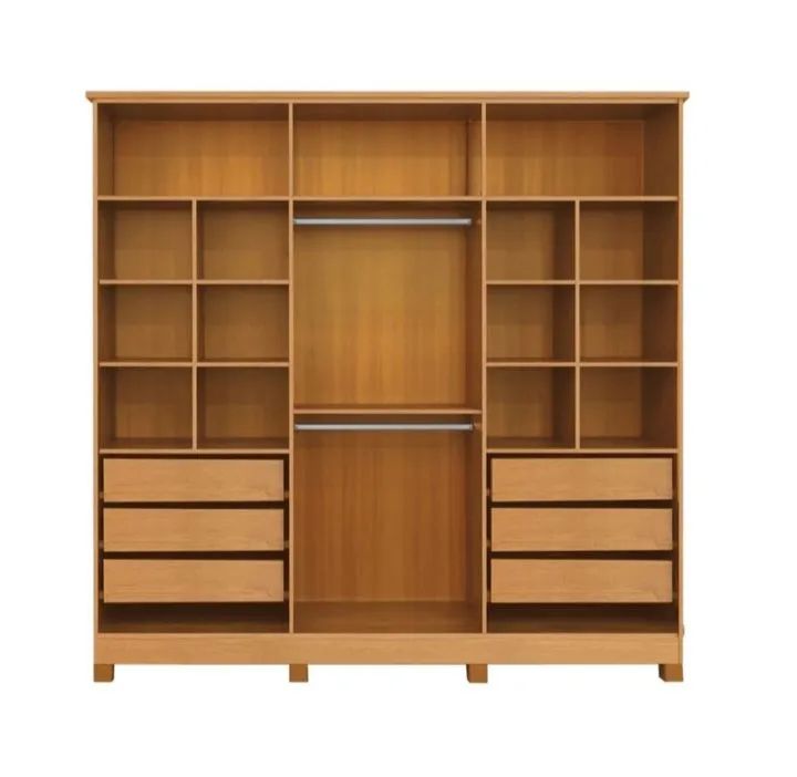 Guarda Roupa Casal 6 Portas com Pés  Bianca  - Foto 3