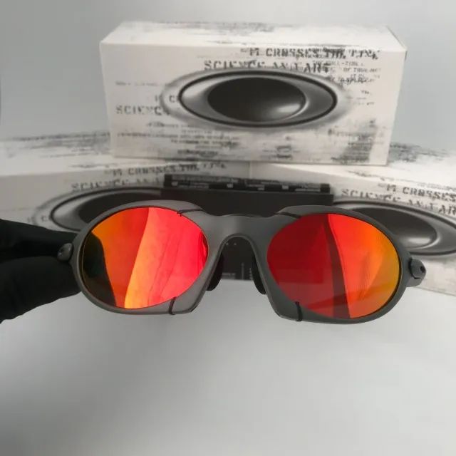 óculos oakley romeo1 ruby lentes polarizadas - Foto 3