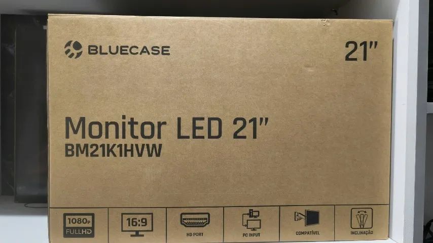 Monitor 21polegadas Full hd Novo na Caixa