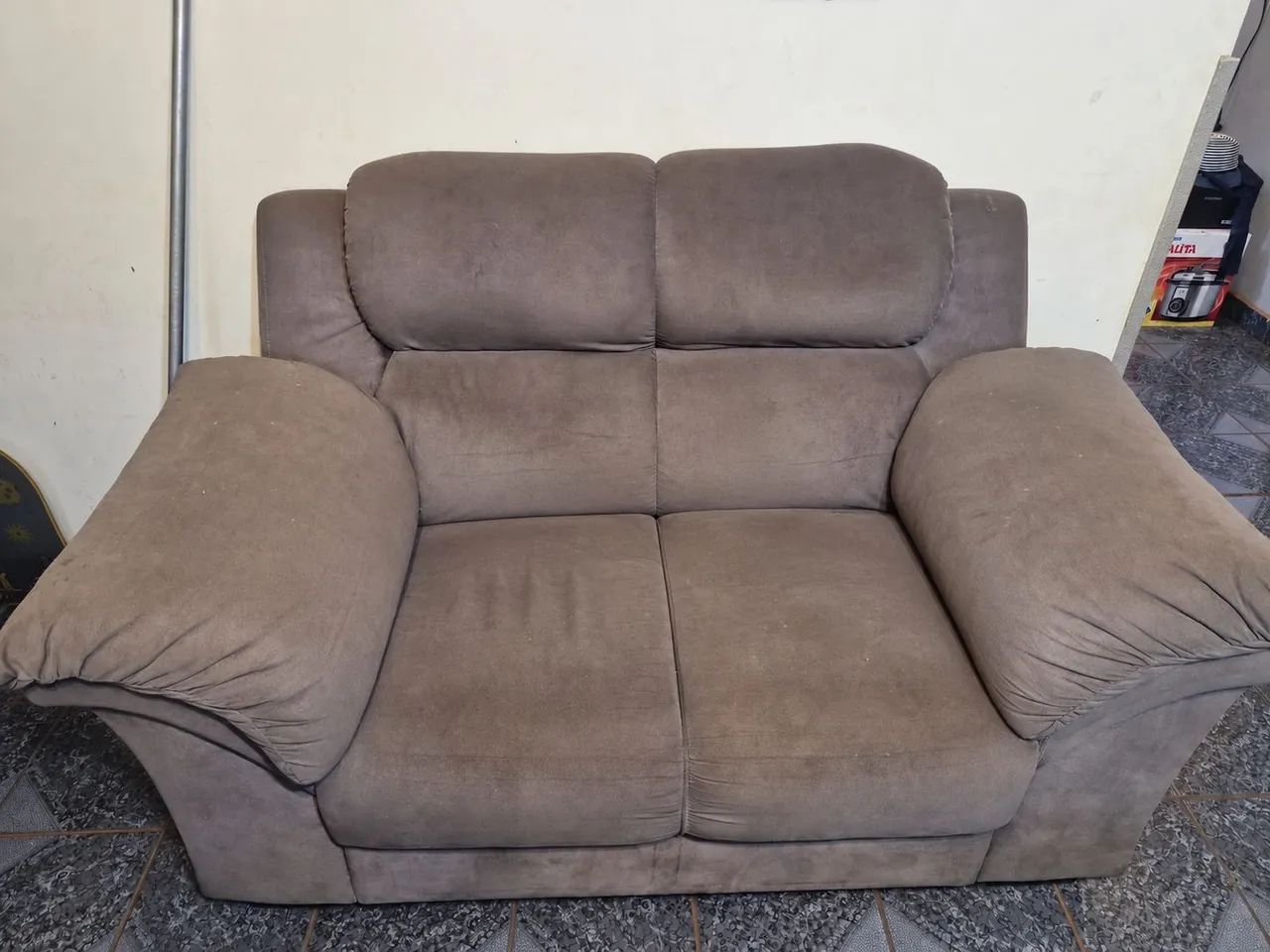 Conjunto de Sofás 3 e 2 Lugares - Usados