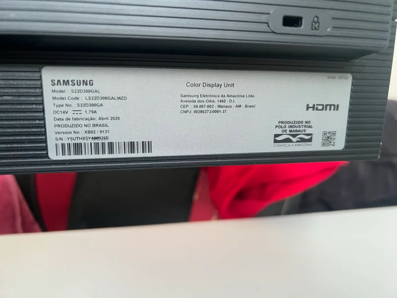 Monitor Samsung fhd 22 polegadas 100hz - Foto 4