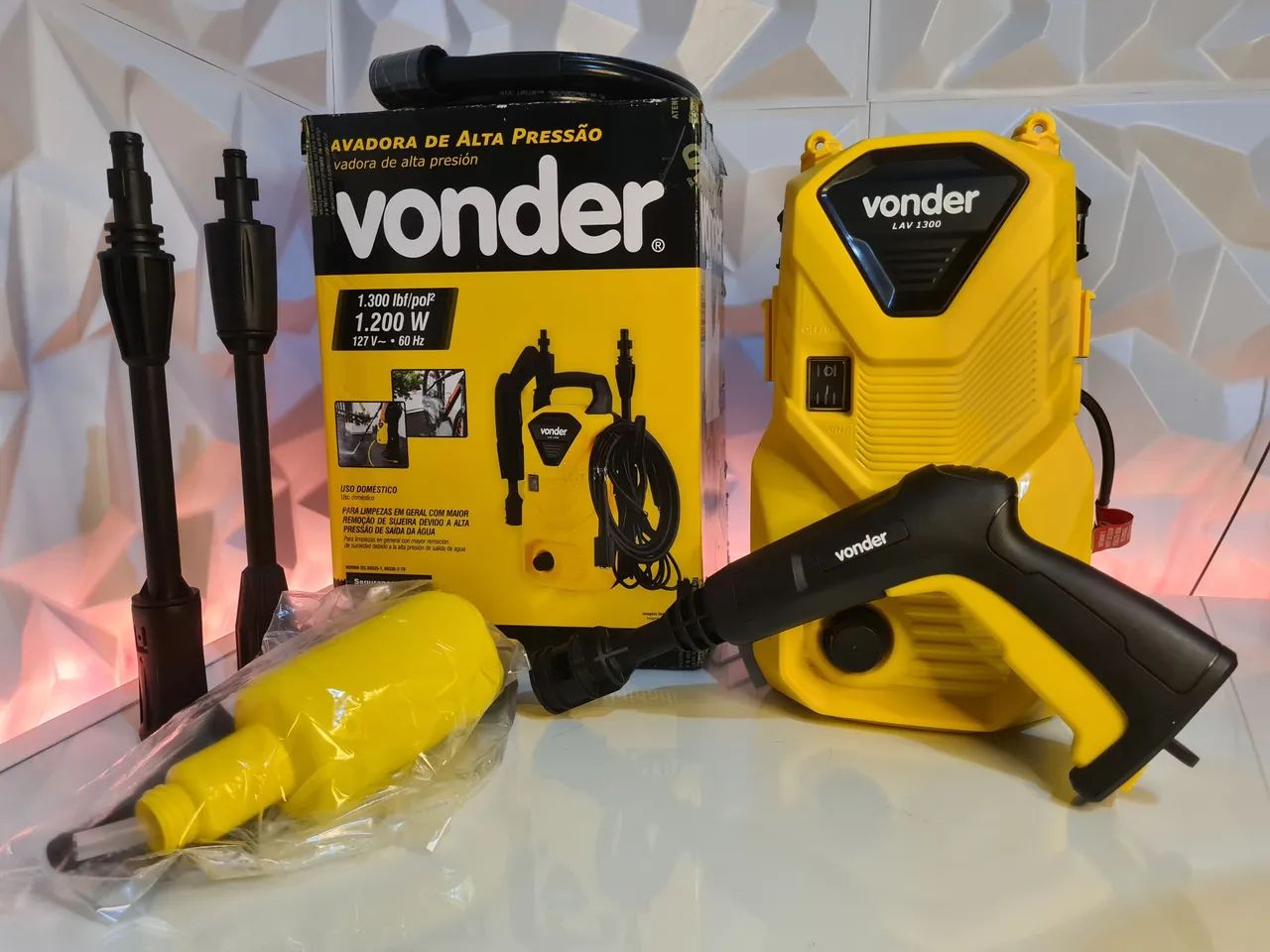 Lavadora de Alta Pressão Vonder 127v - NOVA!