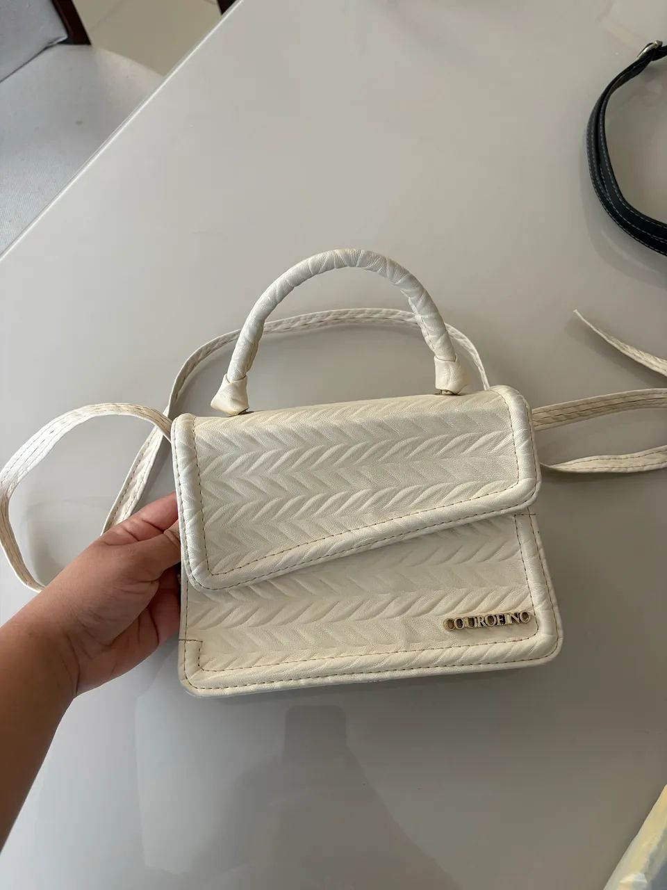 Bolsa Couro Fino - Foto 2