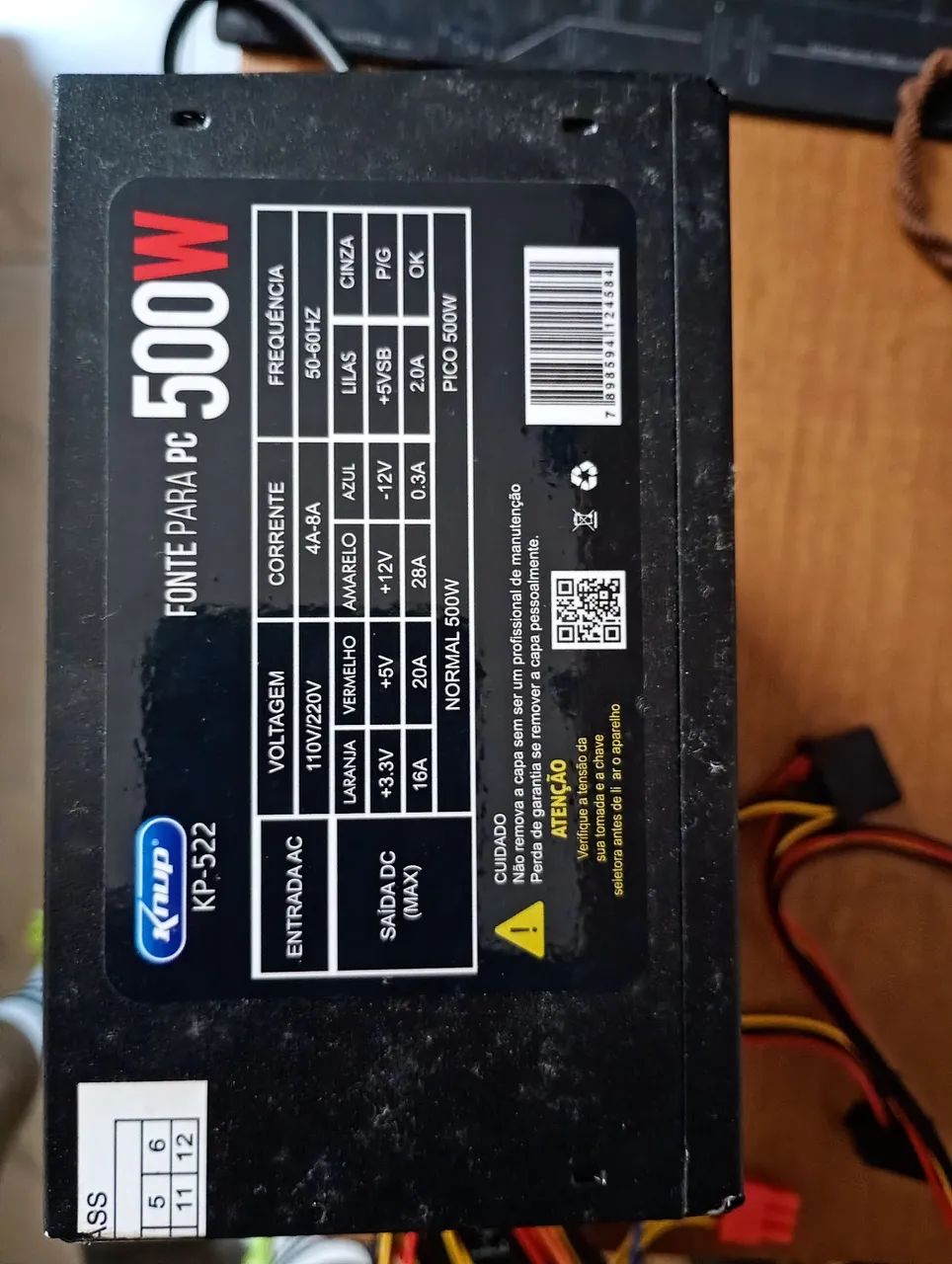Fonte para PC 500W