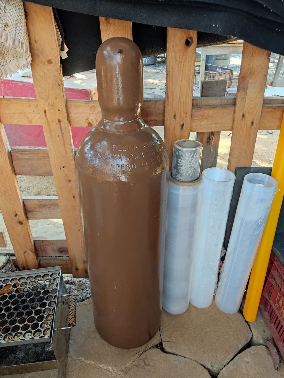 Cilindro de argônio 4mc 20l 250bar ideal solda TIG