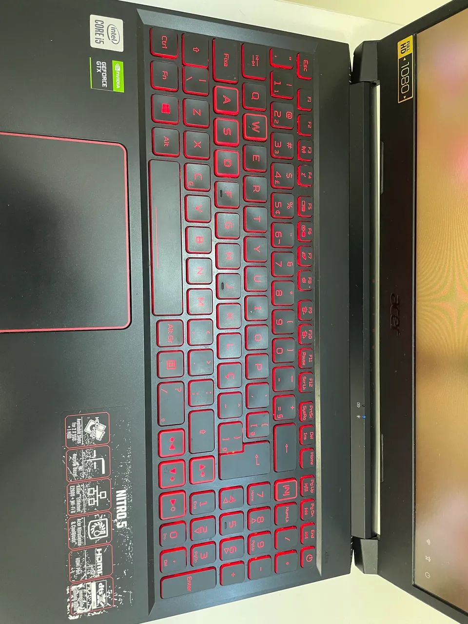 Notebook Gamer Acer Nitro 5 i5 16GB GTX 1650 SSD + HD - Foto 4