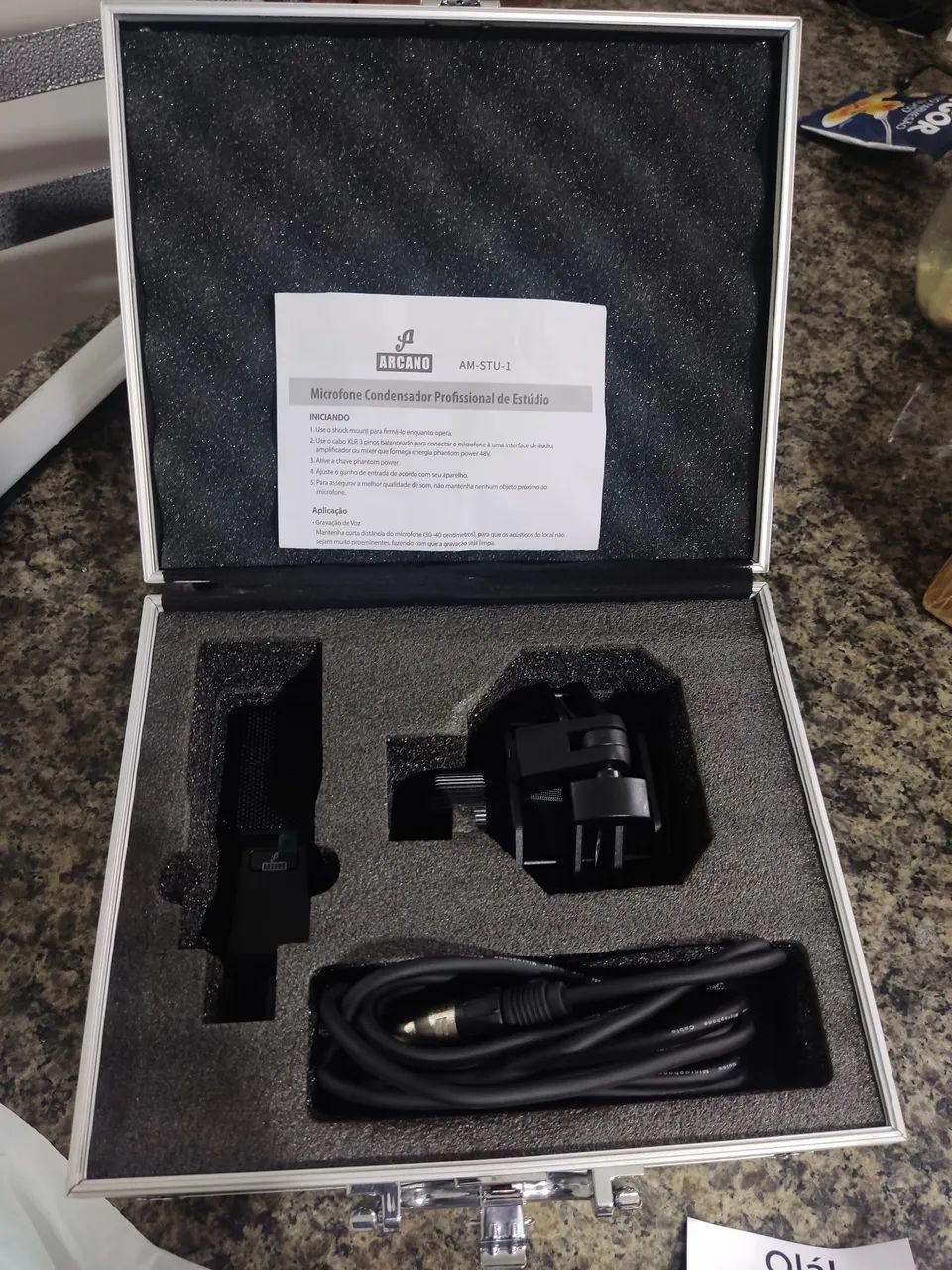 Microfone Condensador Arcano AM-STU-1 - Foto 3