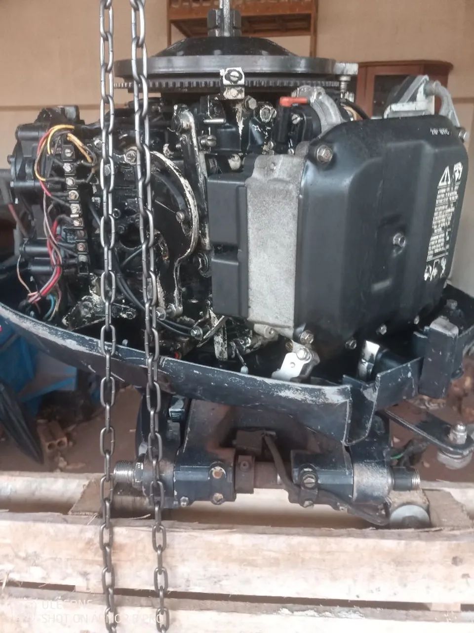 Motor de popa 90 HP Evinrude/ lancha  - Foto 5