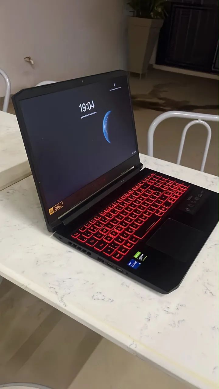 Notebook Acer Nitro 5 GTX 1650