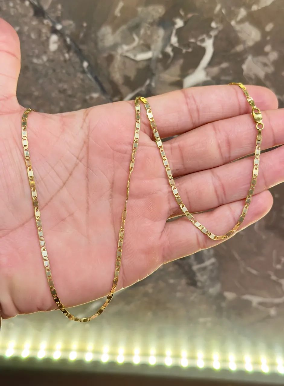 Cordão de ouro de máquina 9g ( LOJA )