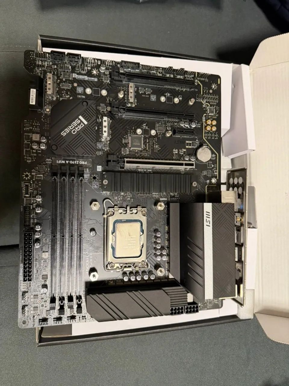 Processador i7 13700k + placa mae MSI PRO Z690-a WIFI - Peças de