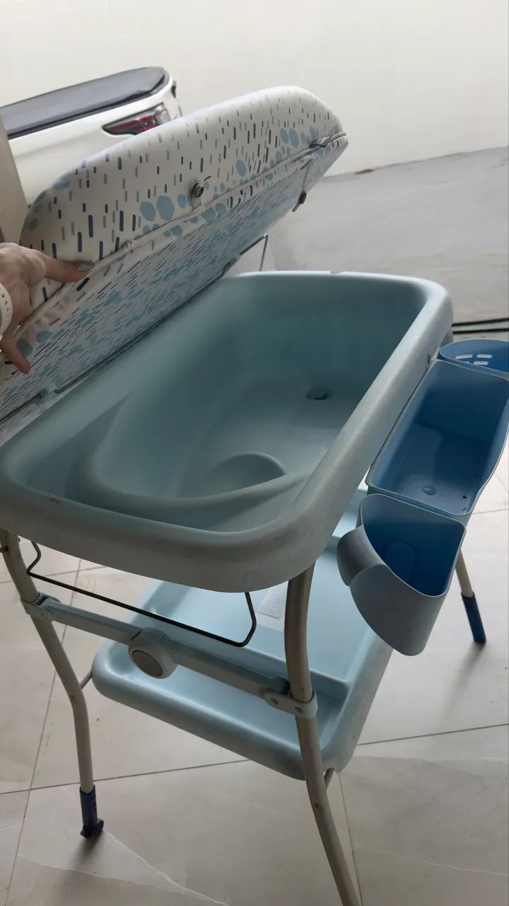 Banheira com trocador Chicco Cuddle&bubble - Foto 3