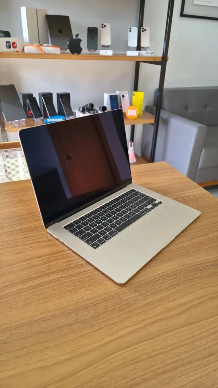 MacBook Air M2 15 Polegadas - Completo, impecável c/ 5 ciclos