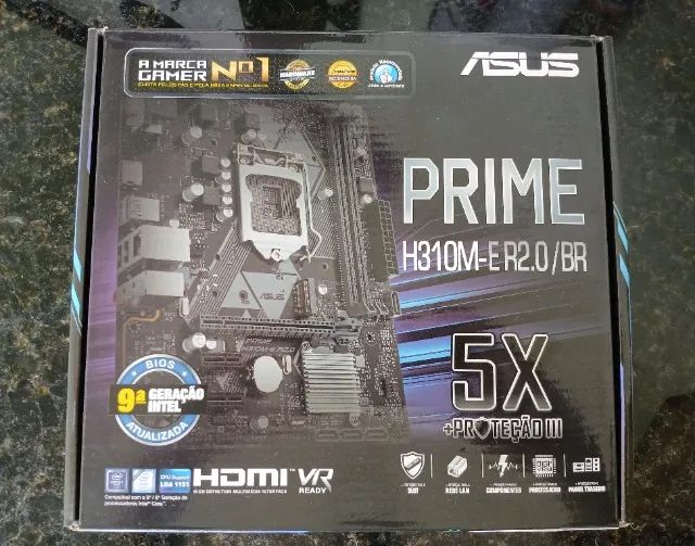 Kit Placa mãe Asus + proc. Intel ( 9ª geração ) + cooler - Pouco usado - Foto 5