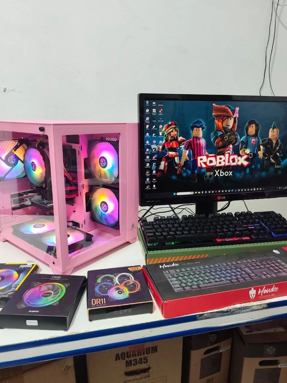 PC Gamer  Novo na Caixa,  i5 Completo com Tela 22 polegadas. - Foto 2