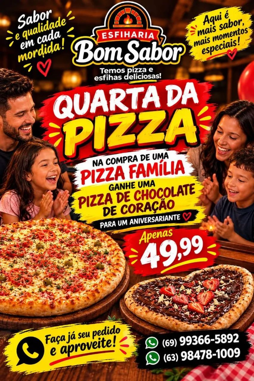 Esfiharia bom sabor. Pizza e esfihas - Foto 4