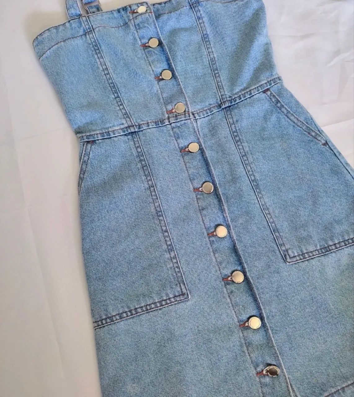 DESAPEGO VESTIDO JEANS  - Foto 2