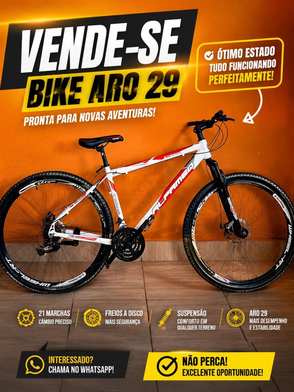 VENDO BICICLETA 
