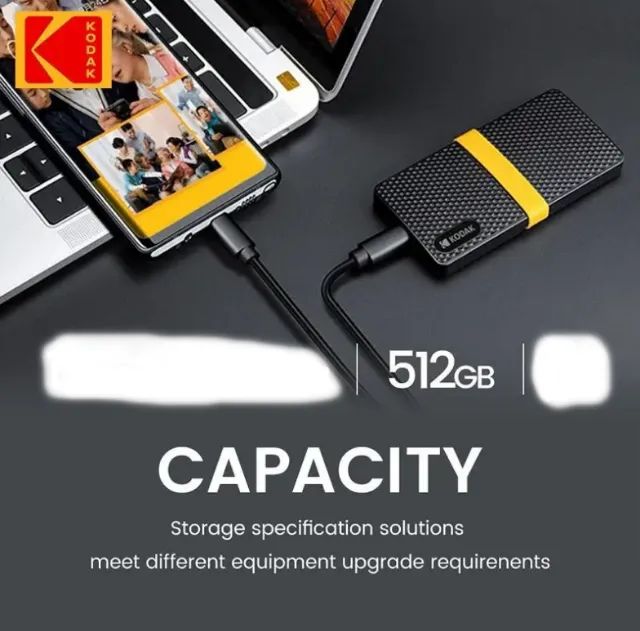 SSD externo Kodak 512GB - Foto 5