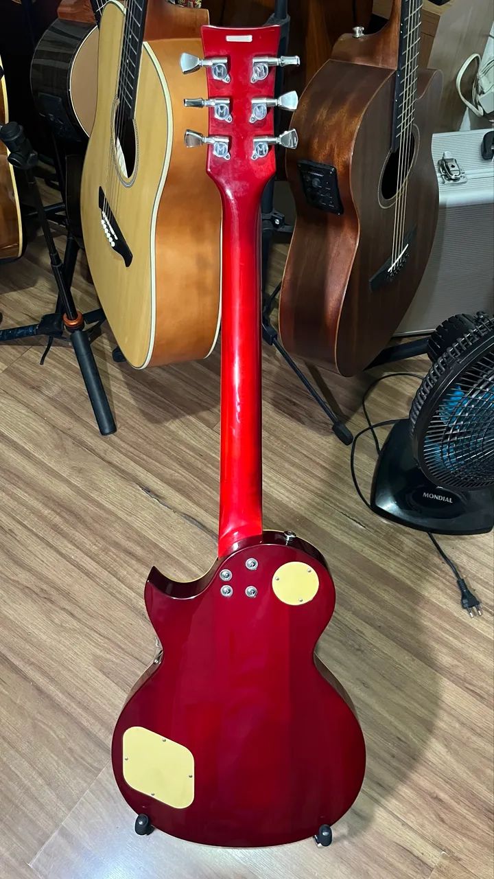 Guitarra Les Paul Michael GM730 Cherry Burst - Foto 6