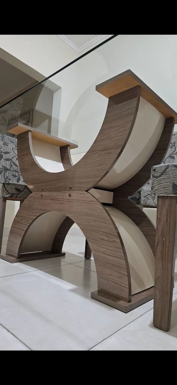 Mesa de Jantar 1,60m + Aparador MDF - Foto 4