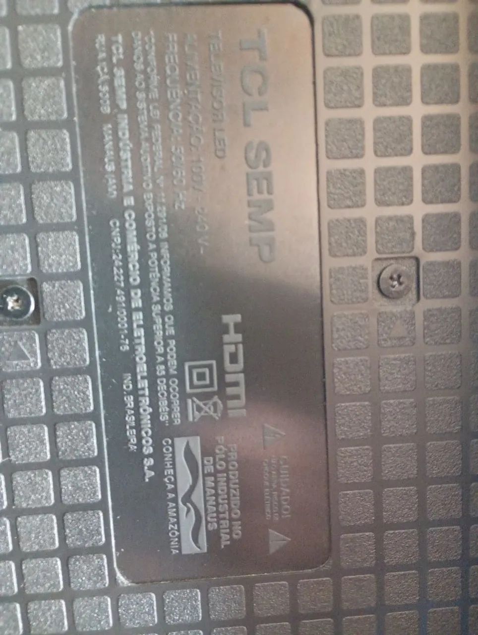 Tv 43 TCL smart pra peças  - Foto 2