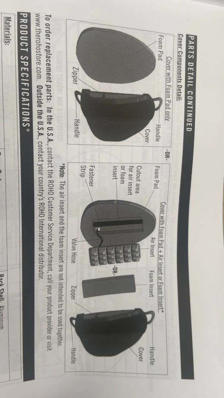 Encosto Cadeira de rodas - Foto 3