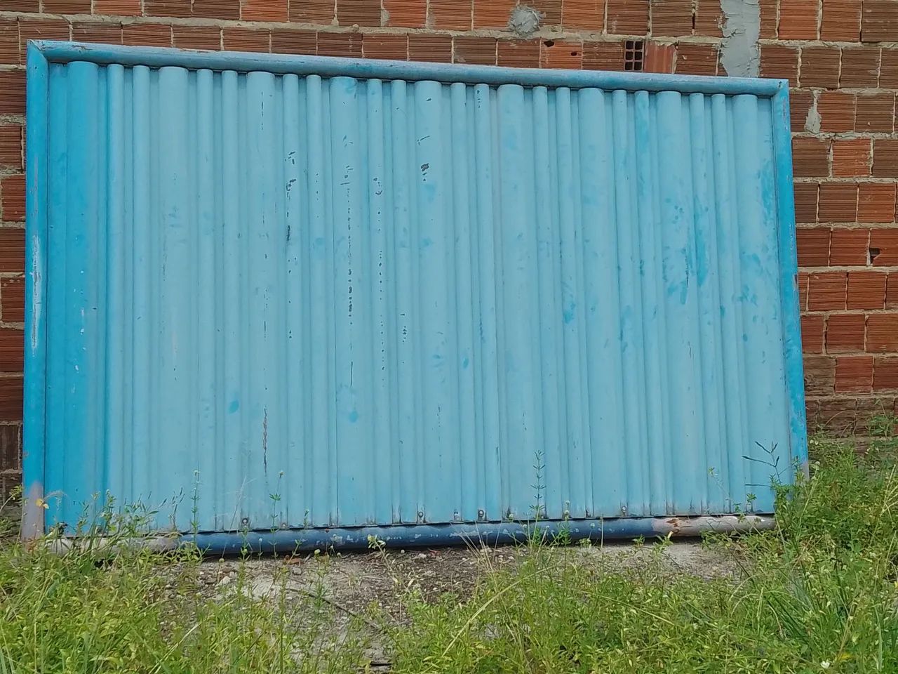 Portão galvanizado