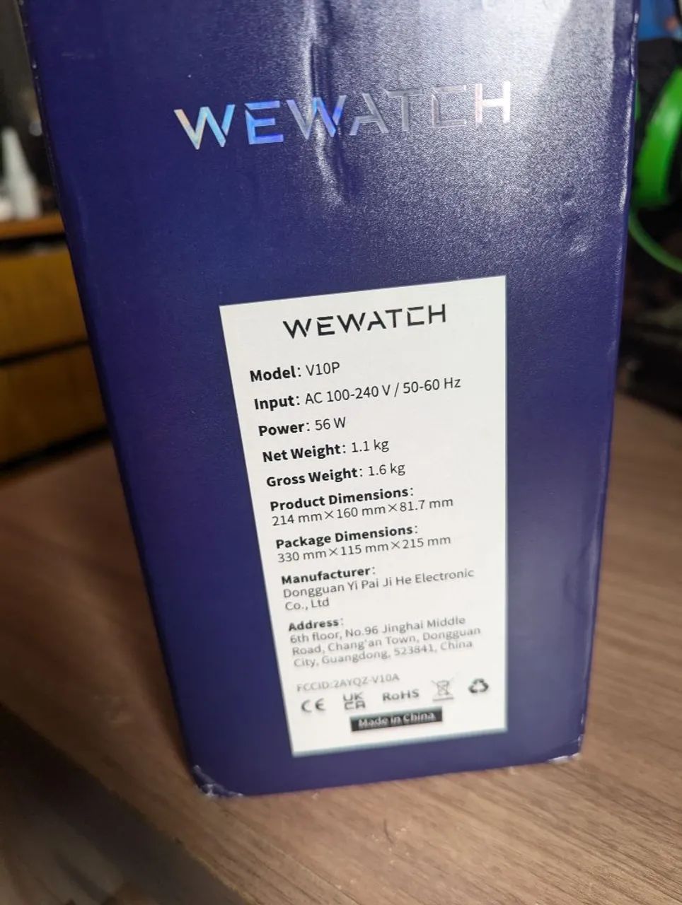 Projetor Wewatch V10 Pro - Completo na Caixa (Estado de Novo) - Foto 3