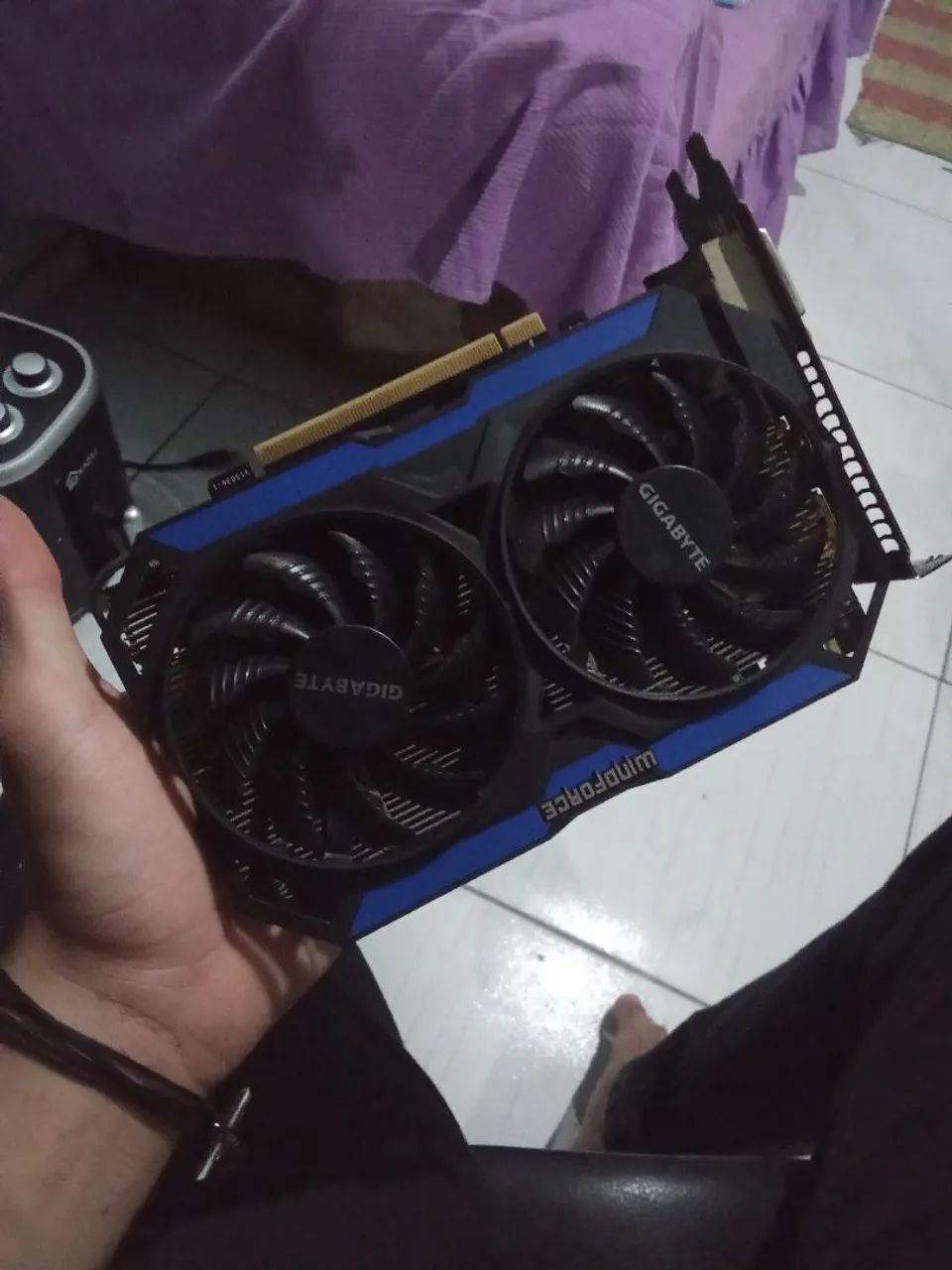Placa de vídeo (com defeito)