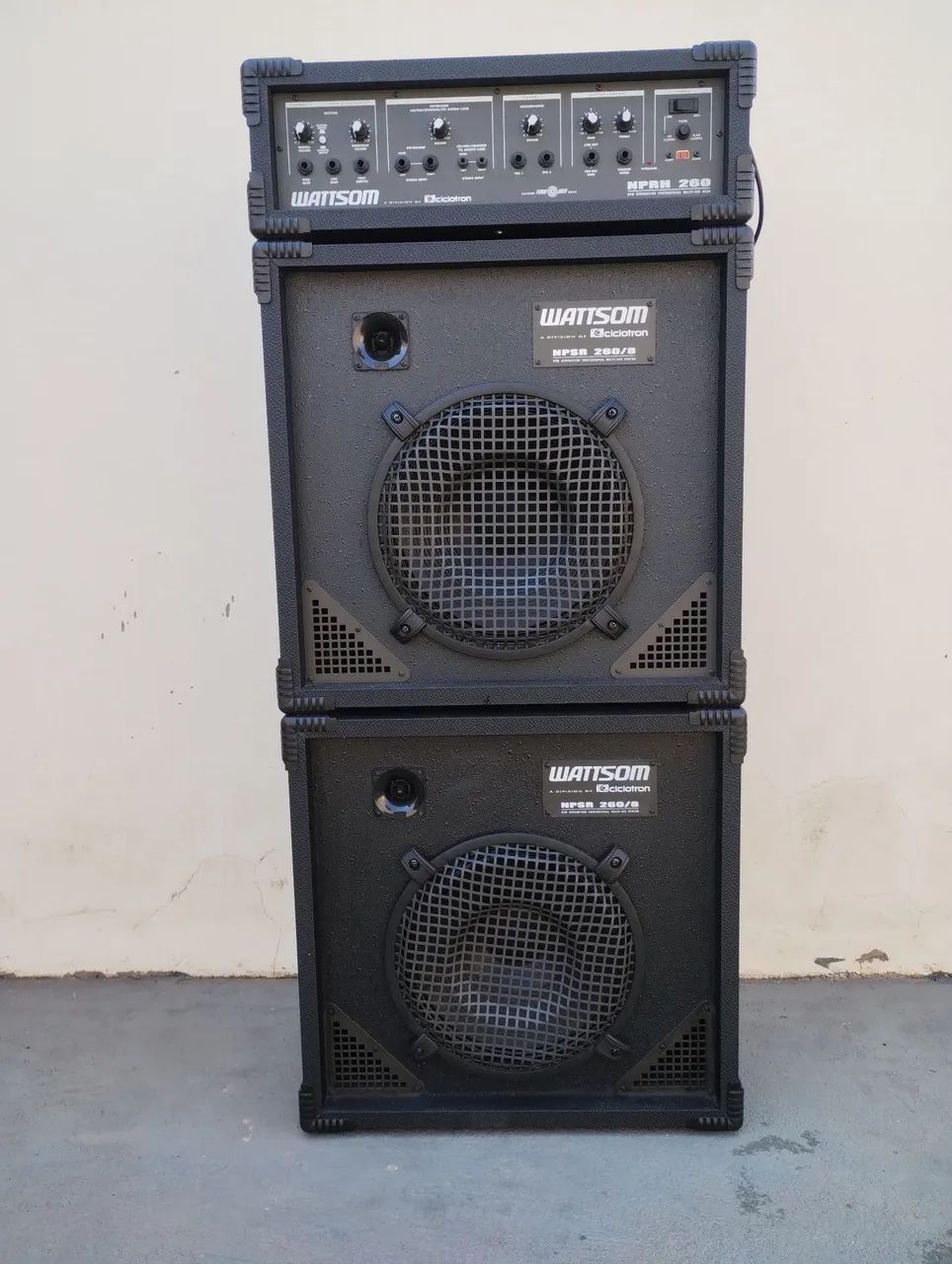 Caixa de som com amplificador. - Foto 4