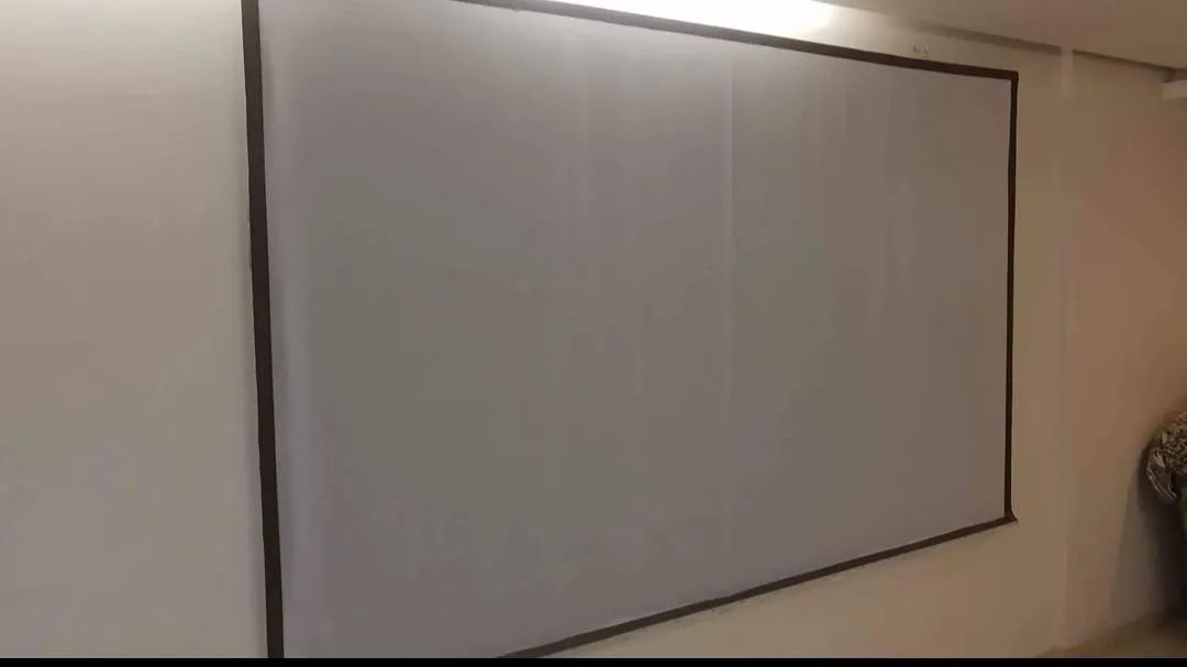 Tela de projeção profissional sob medida