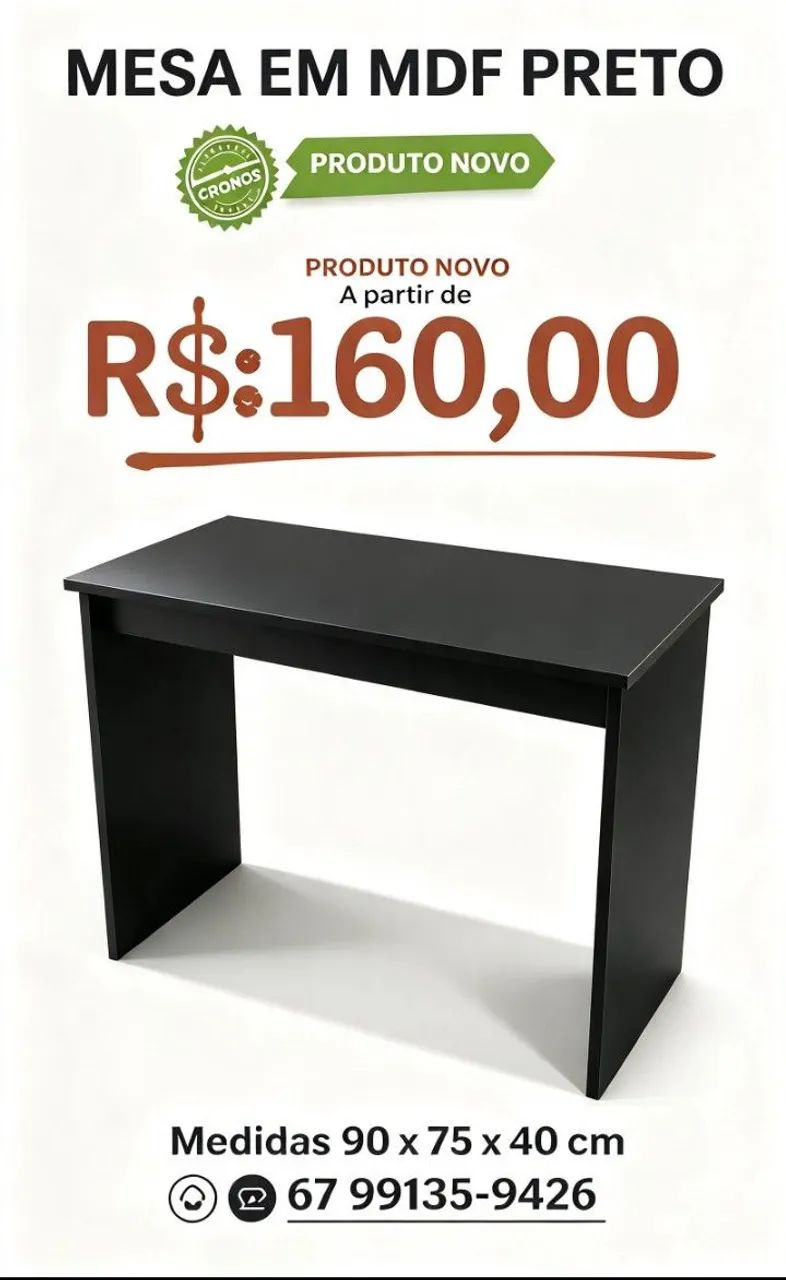 ? Promoção de Mesas em mdf