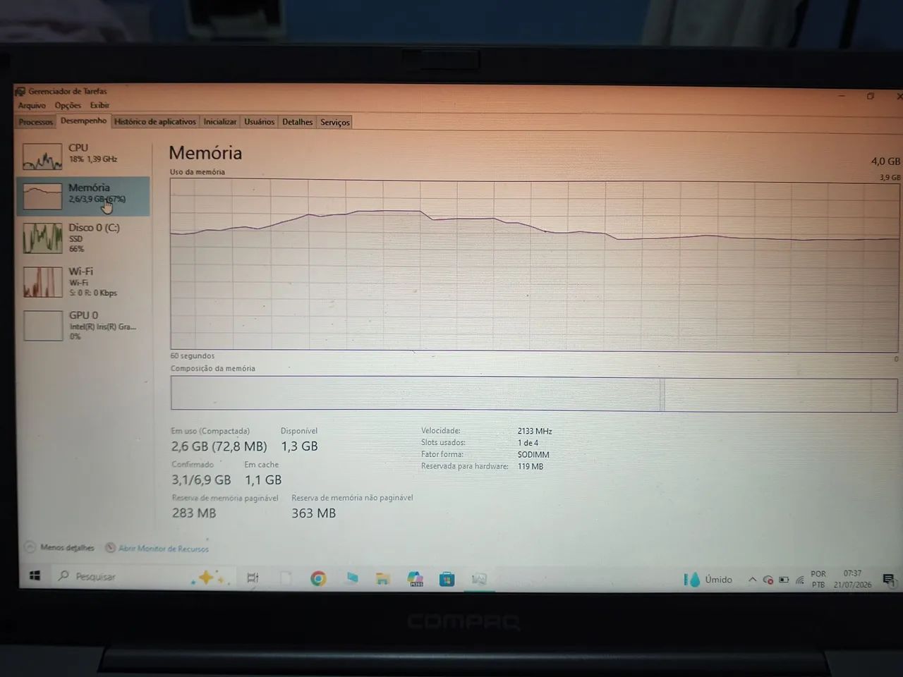 Vendo um, notebook para estudo..  - Foto 3