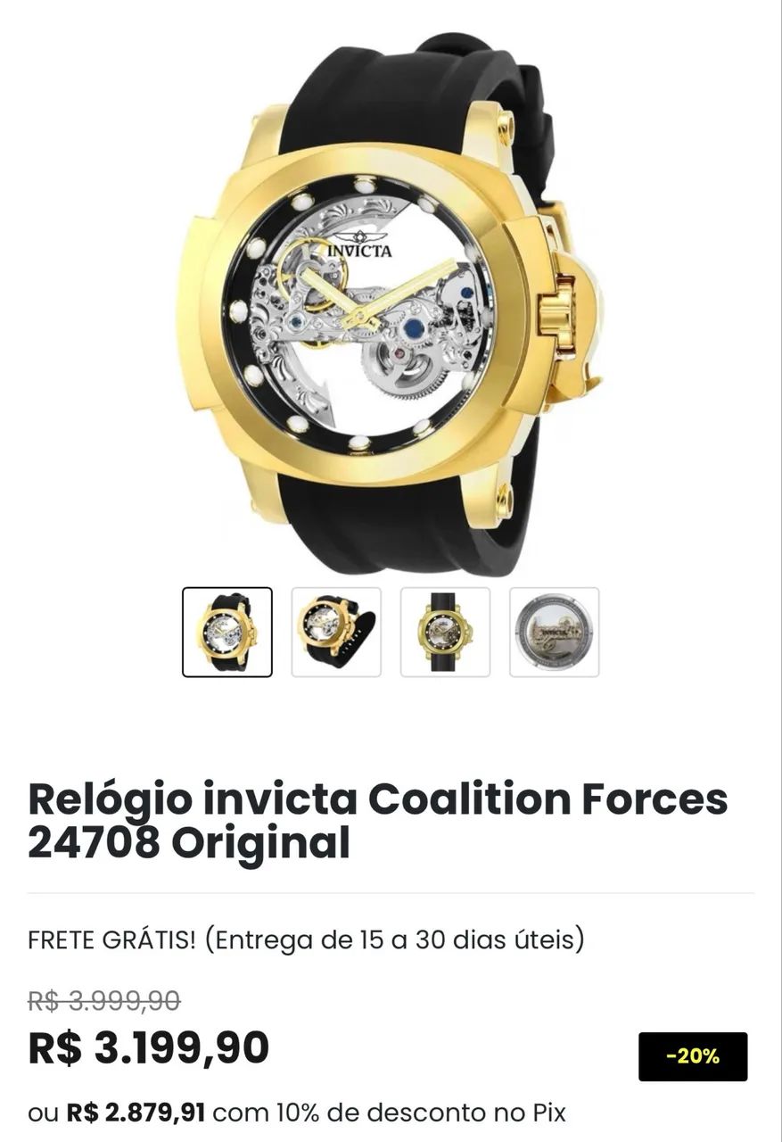 RELÓGIO INVICTA 24708  - Foto 2