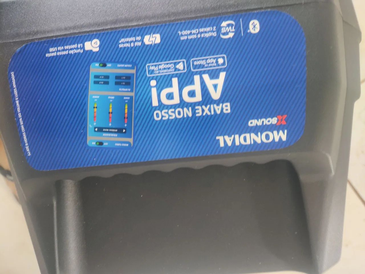 Caixa som residência moldial bivolt 400 RMS  - Foto 3
