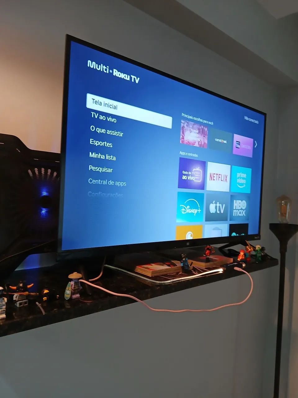 "Televisão \ HD Direct LED" 32 - NOVO" - Foto 4